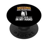 Missing Have You Seen Me 10MM Socket Car Guy Meccanico PopSockets PopGrip Adesivo