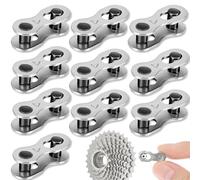 Missing Link 10 Pz per 6/7/8 Velocità Catena Master Link Per Catena Della Bicicletta Collegamenti Catena Della Catena Manca Parti di Biciclette Parti di Bicicletta Parti di Mountain Bike Componenti &