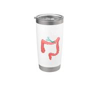 Missing My Colon Funny Ostomy Ostomate Surgery Humor Bicchiere termico in acciaio inox doppia parete