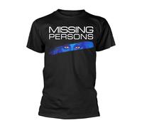 MISSING PERSONS - WALKING IN L.A. BLACK T-Shirt, Front & Back Print Medium