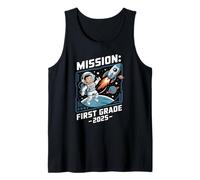 Mission 1st Grade Astronaut School Start Back To School Canotta