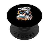 Mission 1st Grade Astronaut School Start Back To School PopSockets PopGrip Adesivo