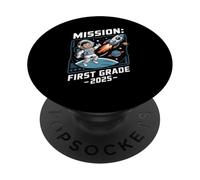 Mission 1st Grade Astronaut School Start Back To School PopSockets PopGrip Adesivo