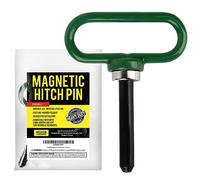 Mission Automotive Perno di traino magnetico - Perni di traino per tosaerba - Perno del cancello del rimorchio con magnete al neodimio ultra resistente per agganciare e togliere il gancio