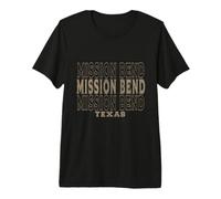 Mission Bend Texas Vintage Maglietta Premium