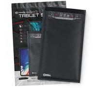 Mission Darkness Non-Window Faraday Bag for Tablets // Device Shielding for Law Enforcement, Military, Executive Privacy, EMP Protection, Travel & Data Security, Anti-hacking & Anti-tracking Assurance