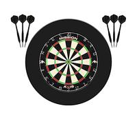Mission Darts Axis Home Centre | Freccette e bersaglio completo con 2 set di freccette, colore nero (SU082)
