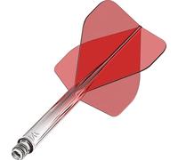 Mission Darts Force 90 | Sistema integrato di volo e steli per freccette sagomati con precisione, confezione da 3 voli e steli per freccette professionali altamente durevoli combinati | Standard No.2