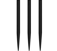 Mission Darts Punte per freccette con punta in acciaio, lisce e lisce da 36 mm, colore nero (#_1xX2434)