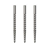 Mission Darts Replacementss Lunar C/S | Punti di ricambio per freccette con punta in acciaio | 36 mm argento (X2683)