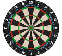 Mission Darts | Samurai 3 | Bersaglio professionale | Filo per coltelli | Anello numerico nero