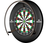 Mission Darts Torus 270 | Sistema di illuminazione a LED per freccette con facile accesso all'area del bersaglio per un gioco senza restrizioni, colori sabbiati nero, rosso, blu, verde, viola, bronzo