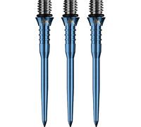 Mission Darts X2622 Titan Pro | Punta di conversione per freccette in titanio scanalato, 34 mm, colore: blu