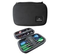 Mission Darts | Force 90 | EVA Case | Nero | Forte protezione | Freccette/custodia a portafoglio.