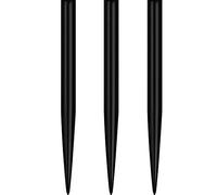 Mission Glide - Punte di ricambio per freccette, 30 mm, colore: nero