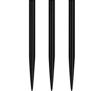 Mission Glide - Punti di ricambio per freccette, Nero , 34mm