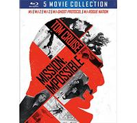 Mission: Impossible 5-Movie Collection (Blu-ray) Tom Cruise John Voight John Woo