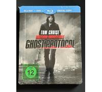 Mission: Impossible - Ghost Protocol - Steelbook - BLU-RAY Disc - Nuovo / IMB...
