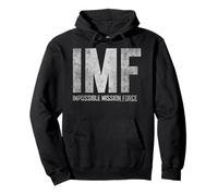 Mission: Impossible IMF Impossible Mission Force Logo Movie Felpa con Cappuccio