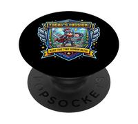 Mission Keep Tiny Human Alive Divertente Neonato Genitore Mamma Papà PopSockets PopGrip Adesivo