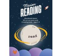 Mission: Reading - Kindergarten to Grade 3 - 5 Levels of Reading Games to Cut Out · 160 Cards for Phonics, Sight Words & Reading Fluency