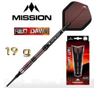 MISSION Red Dawn Model 4 Softdart 19 g, 6,7 mm, Nero/Argento/Rosso