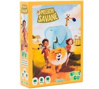 Blackrock Games Mission Savane - Gioco da tavolo cooperativo - Gioco per bambini dai 5 anni - da 1 a 4 giocatori - strategia, riflessione - Partite rapide - Regole semplici - ideale in famiglia