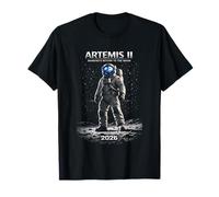 Missione Astronauta Artemis sulla Luna 2026 Rocket Artemis 2 Maglietta