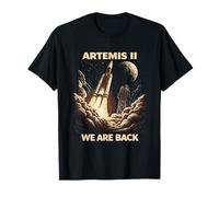 Missione di Lancio del Razzo Artemis II sulla Luna Artemis 2 Maglietta