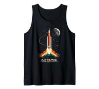 Missione di Lancio del Razzo Spaziale Artemis II sulla Luna Artemis 2 Canotta