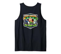 Missione Keep Tiny Human Alive Divertente Nuovo Genitore Mamma papà Bambino Canotta