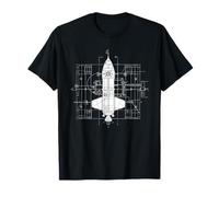 Missione Lunare 2 Beyond Moon And Back Interplanetary Travel Maglietta