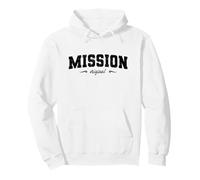 Missione Originale Texas Retro Hometown Nome Mission Original Felpa con Cappuccio