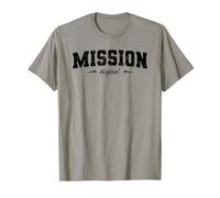 Missione Originale Texas Retro Hometown Nome Mission Original Maglietta