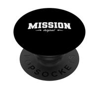 Missione originale Texas Retro Hometown Nome Mission Original PopSockets PopGrip Adesivo