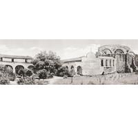 Missione San Juan Capistrano a metà strada tra Los Angeles e San Diego California Stati Uniti d'America c.1915. La missione è stata fondata nel 1776. Da Wonderful California pubblicato 1915. Stampa