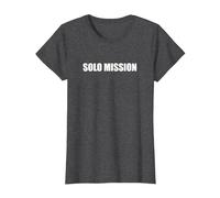 Missione Solista Maglietta, Donna, Grigio Scuro, XS