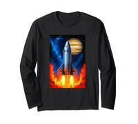 Missione su Giove Rocket Ship Maglia a Manica