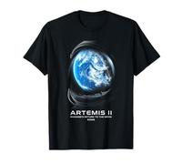 Missione sulla Luna 2026 Astronauta Artemis Rocket Artemis 2 Maglietta
