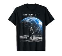 Missione sulla Luna Astronauta Artemis 2026 Rocket Artemis 2 Maglietta