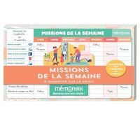 Missions de la semaine à aimanter sur le frigo