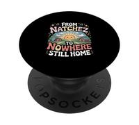 Mississippi Heritage "From Natchez" America rurale PopSockets PopGrip Adesivo