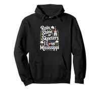 Mississippi Heritage Rain Shine o Skeeters Chiesa Comunità Felpa con Cappuccio
