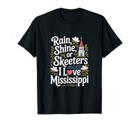Mississippi Heritage Rain Shine o Skeeters Chiesa Comunità Maglietta