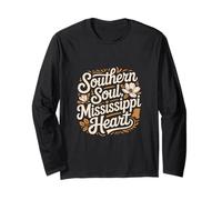Mississippi Heritage Southern Soul Radici culturali Maglia a Manica