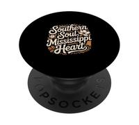 Mississippi Heritage "Southern Soul" Radici culturali PopSockets PopGrip Adesivo