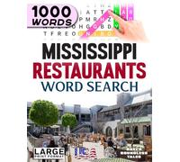 Mississippi Restaurants Word Search: Large Print