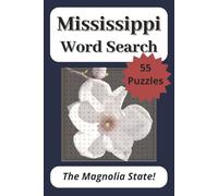 Mississippi Word Search Puzzle Book: The Magnolia State