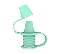 Missmisq Adattatore per beccuccio per bottiglia d'acqua per bambini, parte superiore per bottiglie in silicone - Tappo per bottiglia d'acqua con forte tenuta - Sostituzione 'adattatore per beccuccio