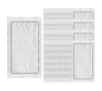 Missmisq Blocco per Pesce e pollame - Carta da Cucina Dri Lock 100 Pezzi 50/80 Grammi,Forniture igieniche da Cucina per Alimenti freschi e puliti, assorbenti per Domestica e Negozio